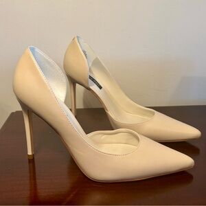 Nine West Folowe Ivory D’Orsay Pointed-Toe Stiletto Pumps